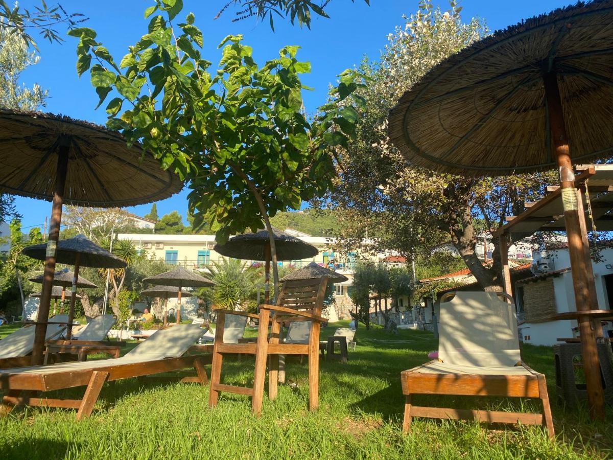 Angeliki Beach Hotel Мегали-Аммос Экстерьер фото