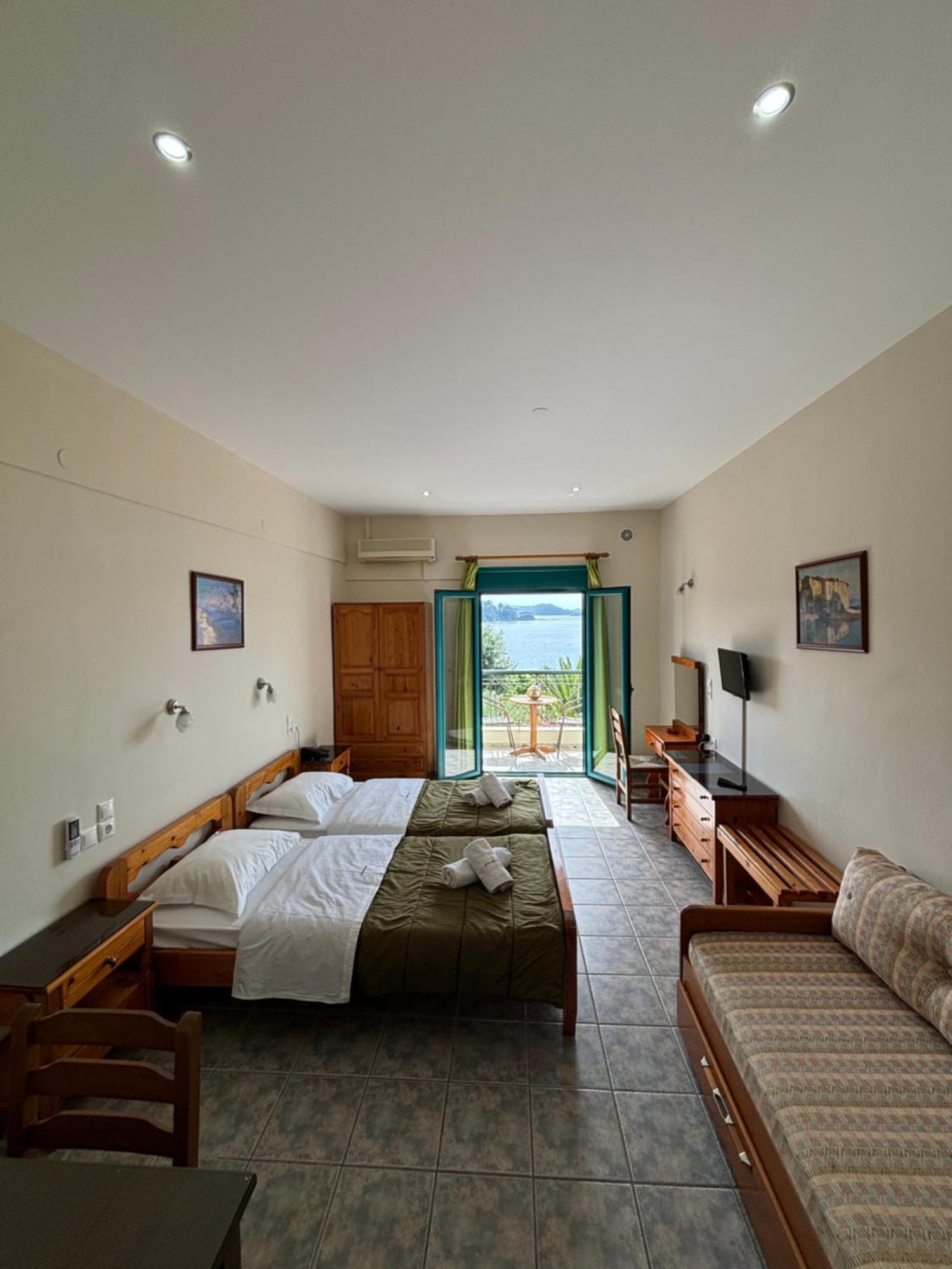 Angeliki Beach Hotel Мегали-Аммос Экстерьер фото