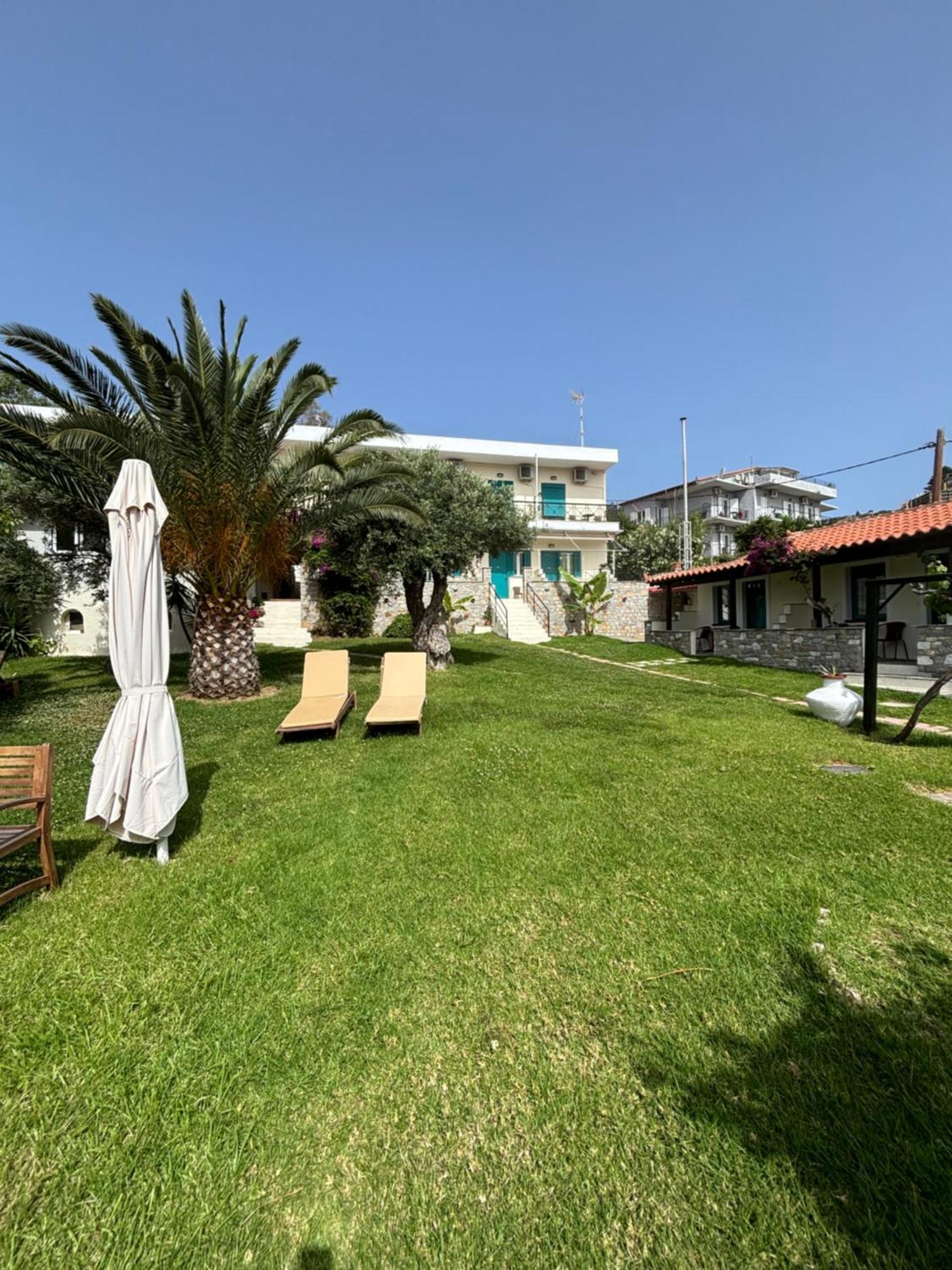 Angeliki Beach Hotel Мегали-Аммос Экстерьер фото