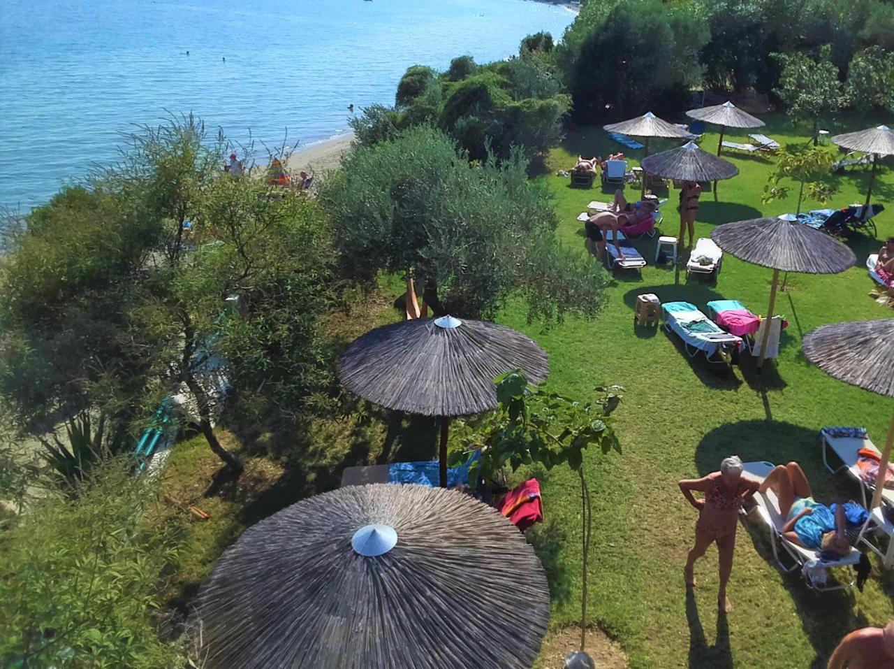 Angeliki Beach Hotel Мегали-Аммос Экстерьер фото